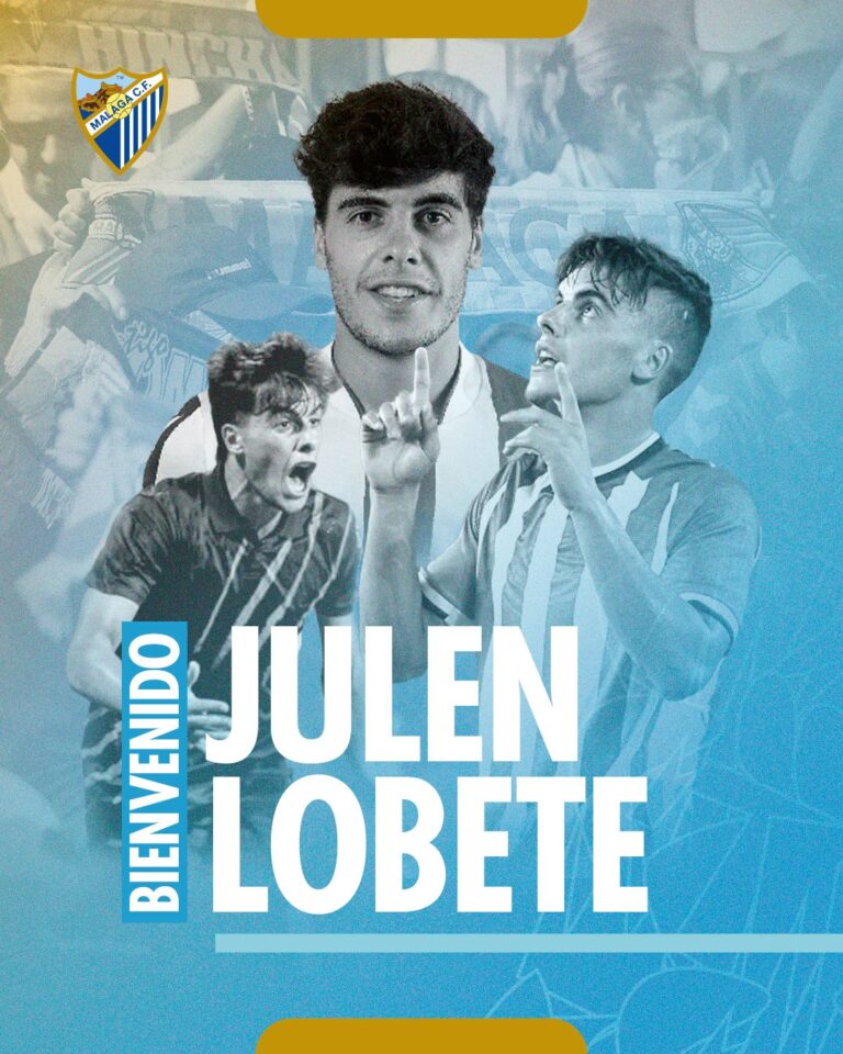 Julen Lobete es nuevo jugador del Málaga CF